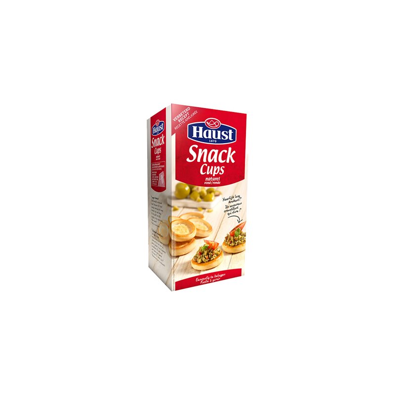 SNACK CUPS RONDE HAUST 100G